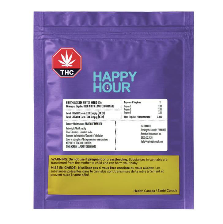 Happy Hour - Nightmare Kush Mints 7g