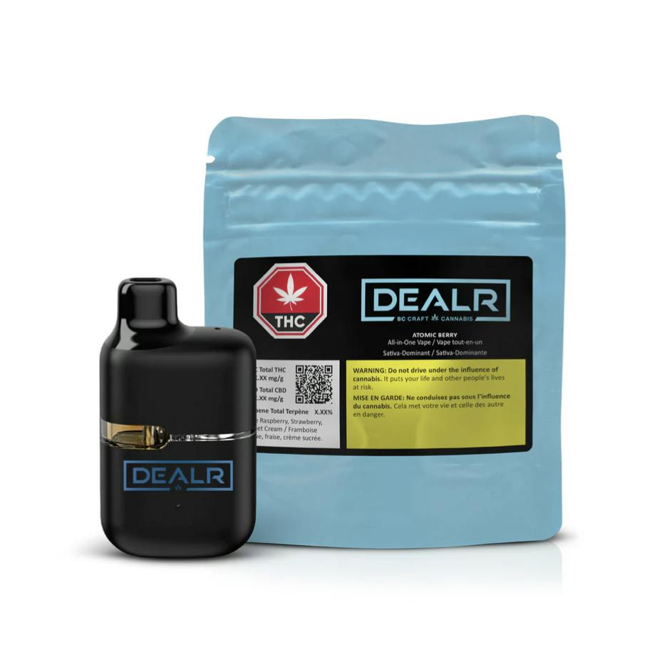 DEALR - Atomic Berry Disposable Vape 1g