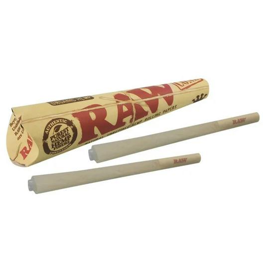 Raw - Organic King Size Pre-Rolled Cones 3PK