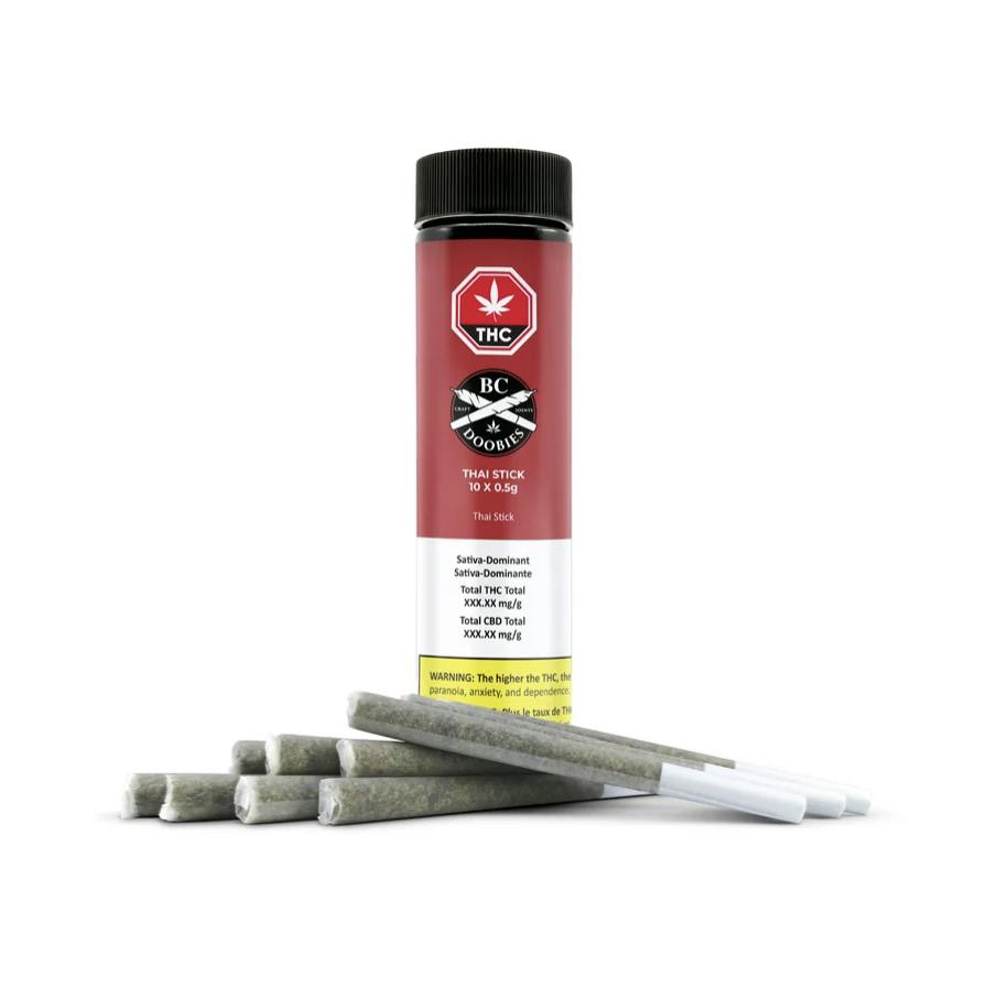 BC Doobies - Thai Stick Pre-Rolls 10 x 0.5g