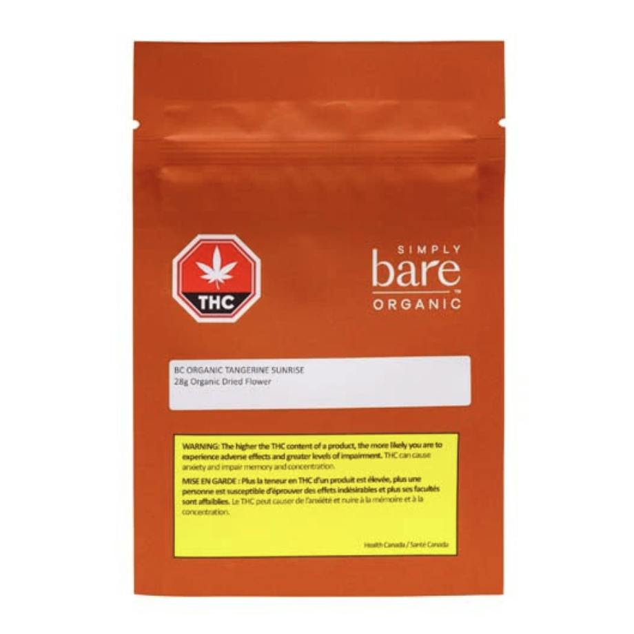 Simply Bare -Organic Tangerine Sunrise 28g