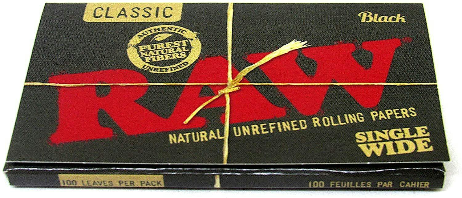 Raw Classic Black Single Wide