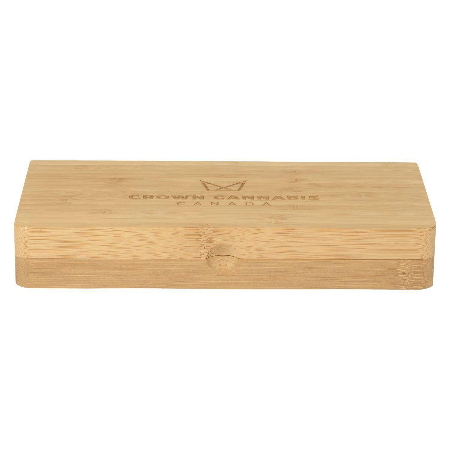 Crown Cannabis Canada-Bamboo Rolling Tray-M-Bamboo