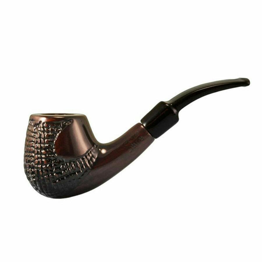 5.5" Engraved Brandy Rosewood Shire Pipe PP335