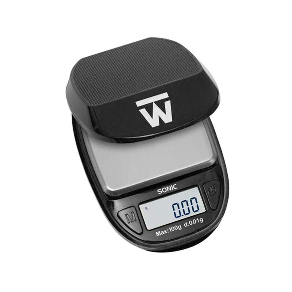 Truweigh - Sonic - Digital Mini Scale 100g x 0.01g - Black