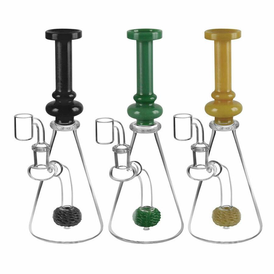 Pulsar - 9" Beaker Oil Rig with Sponge Perc