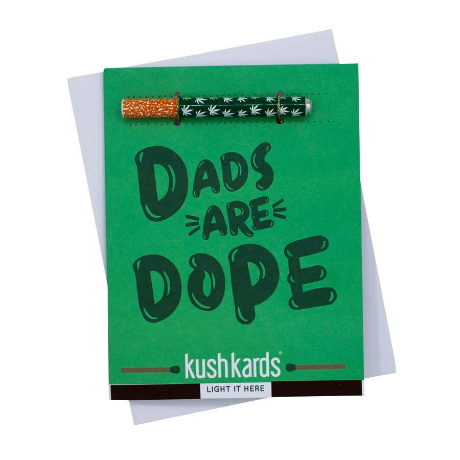 Dads are Dope One Hitter Greeting Card by KushKards