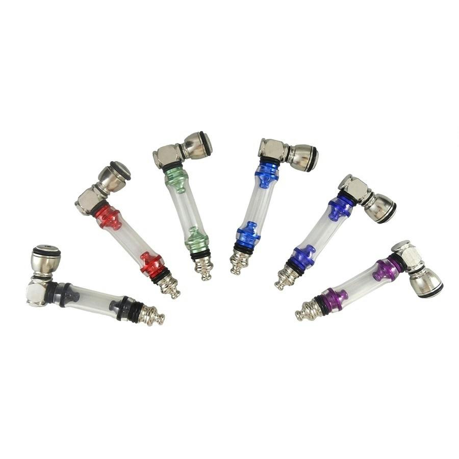 4" Bonz Metal Pipe with Clear Ash Catcher Body by Big Pipe - Assorted Colours