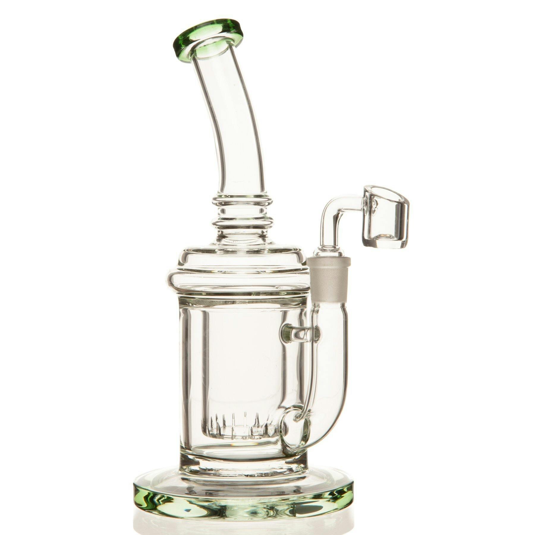 10" Cylindrical Dab Rig With Banger