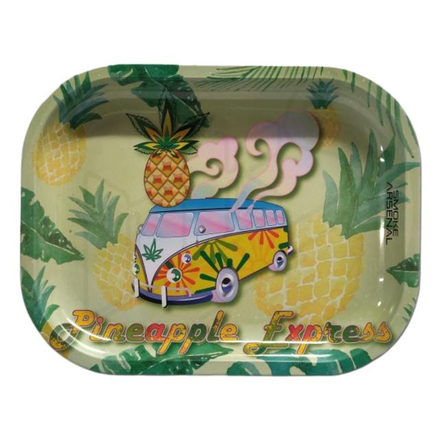 Pineapple Express 2 Metal Rolling Tray - Small