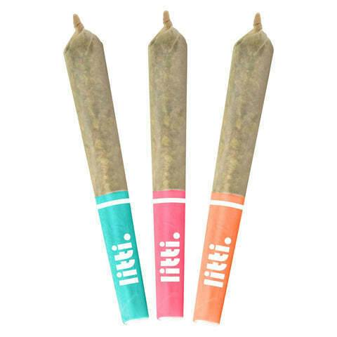 LITTI. - JUICI TASTER PACK. Infused Pre-Roll - 3x0.5g
