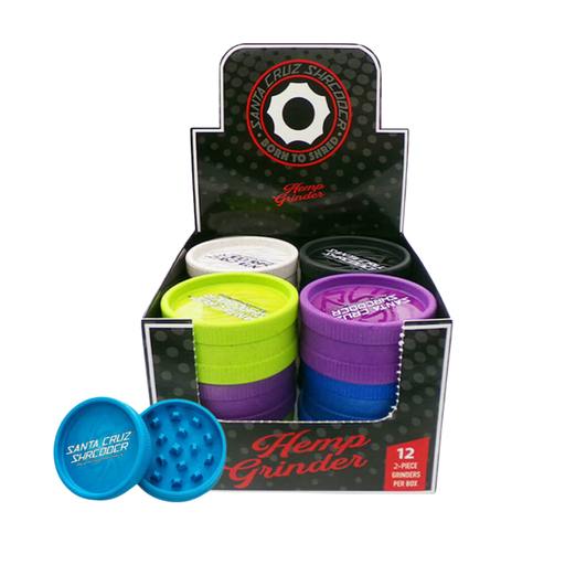 Santa Cruz Shredder 2pc Medium Hemp Grinder