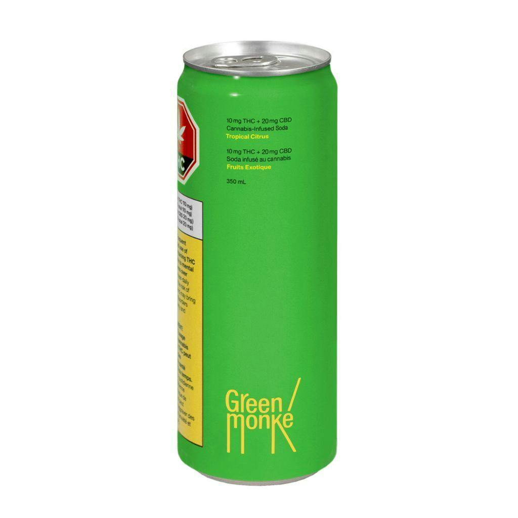 Green Monké - Tropical Citrus - 350ml