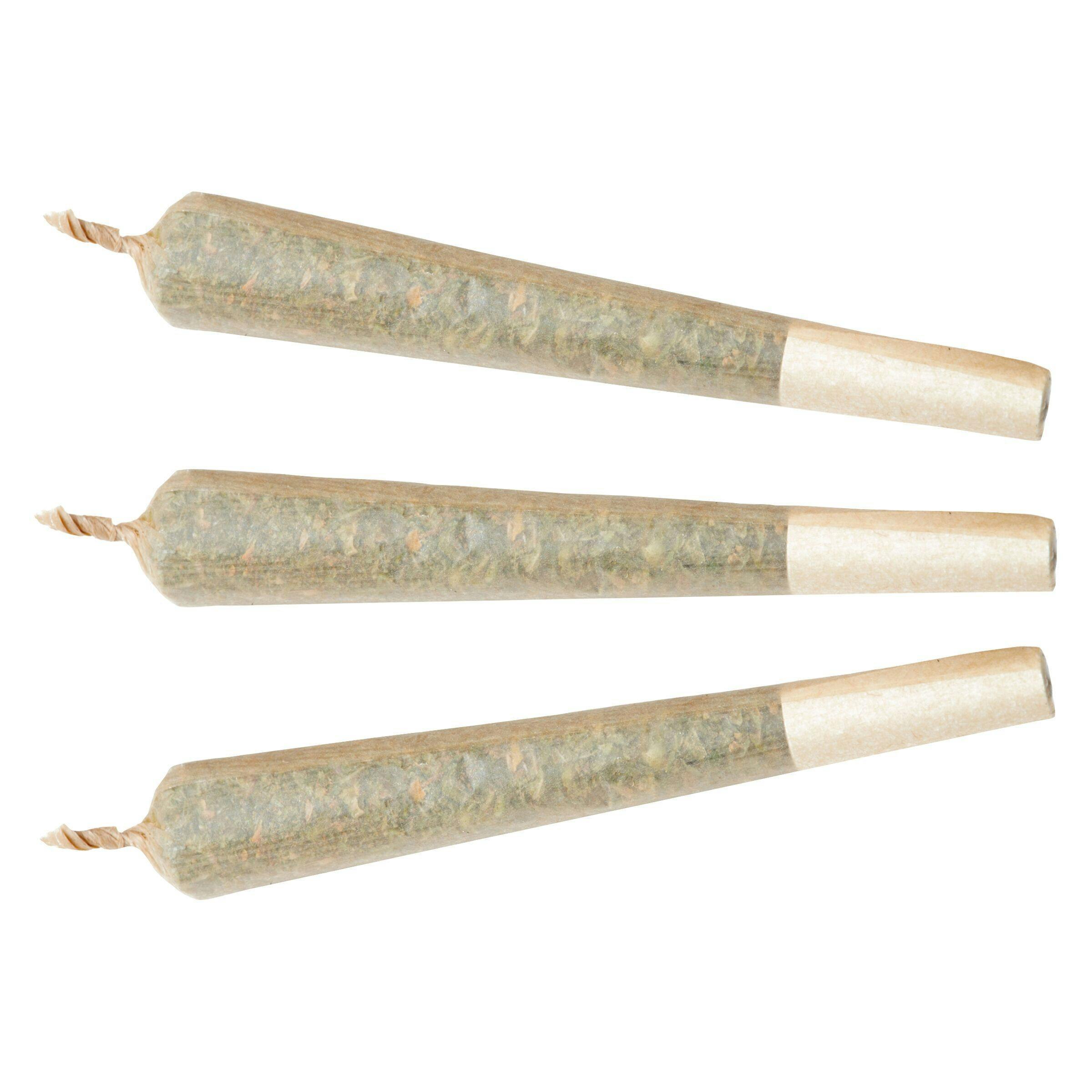 Happy & Stoned - Juicy Fuel Distillate Infused Pre-roll - 3x0.5g