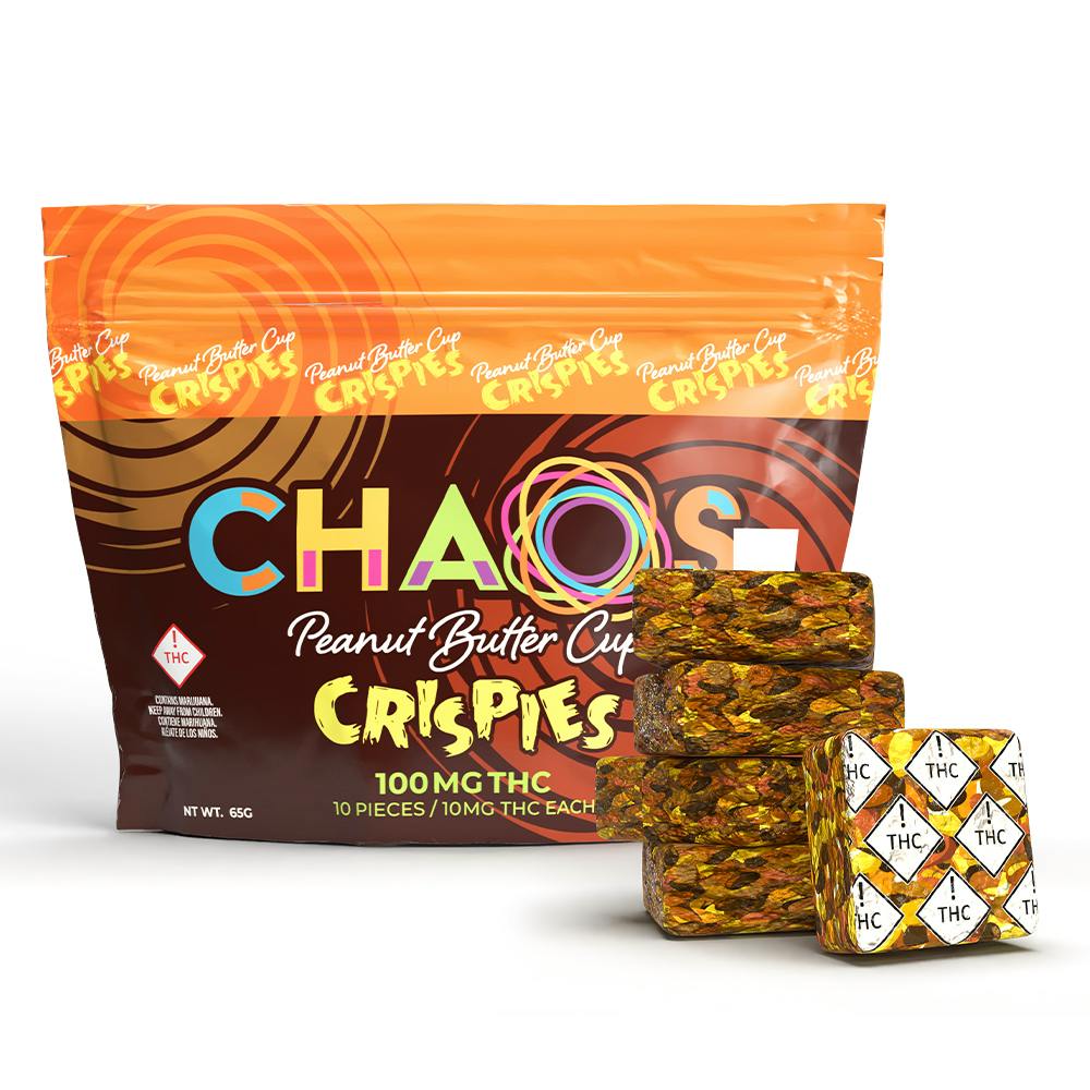 Chaos - Peanut Butter & Chocolate (H) - Crispies - 100mg