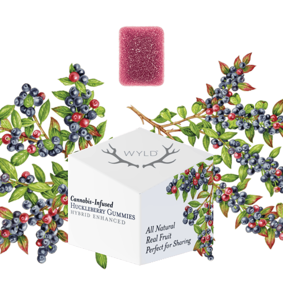 (MED) Wyld - Huckleberry (H) - 1000 mg