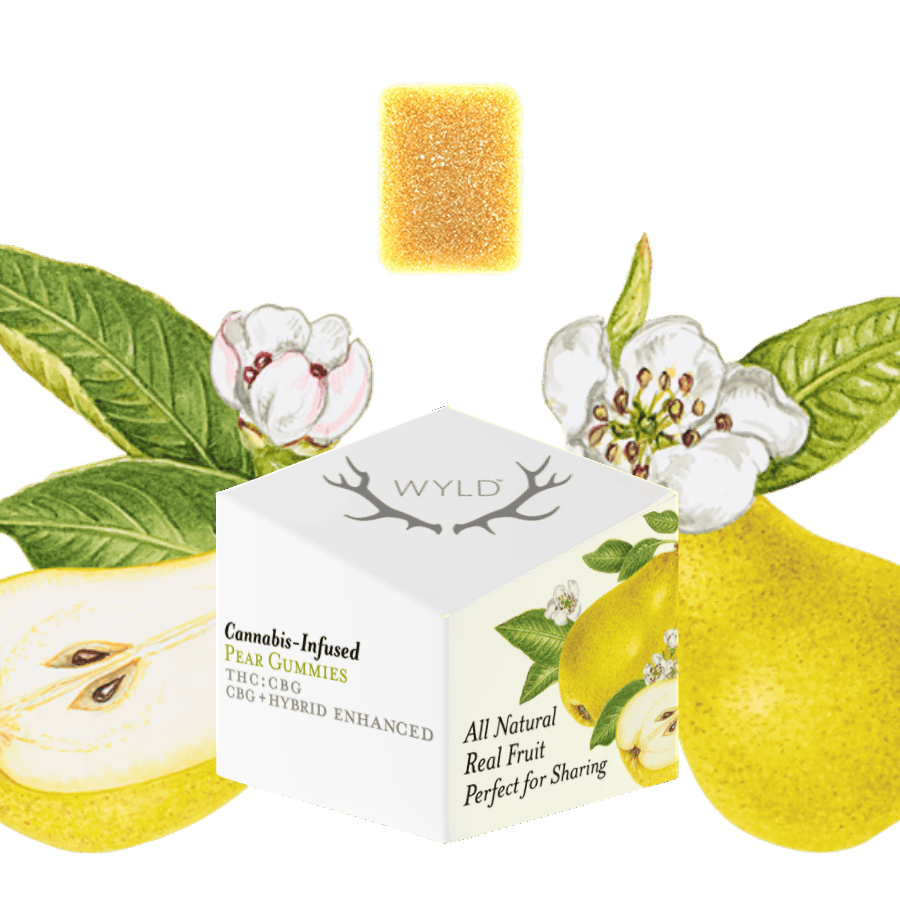 (MED) Wyld - Pear 1:1 - 1000mg THC:1000mg CBG