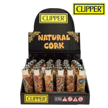 Clipper Natural Cork lighter