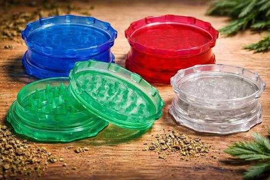 LB - 60mm 2 piece Magnetic Grinder - Acrylic - Rec