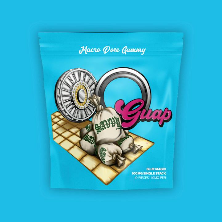 Savvy Guap Blue Magic Gummy 100mg [1pk] Candy