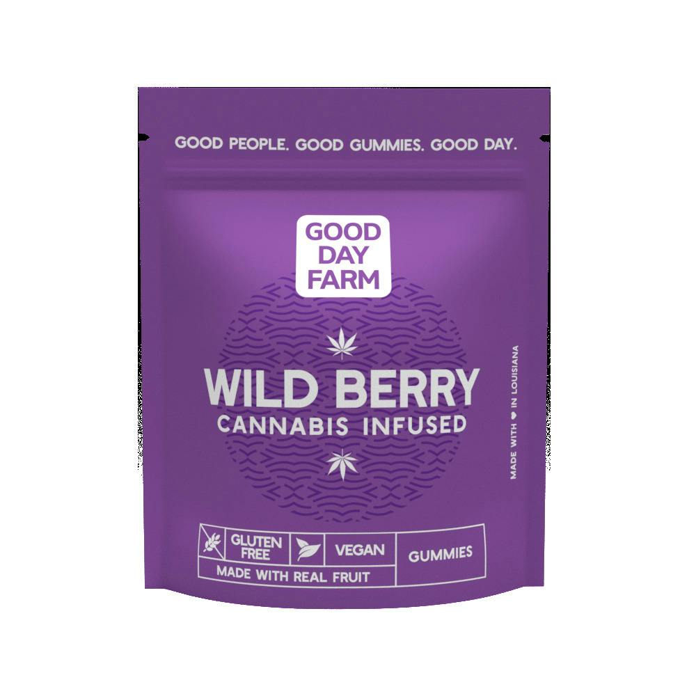 GDF: Gummies | Wild Berry | 200mg | 10pk at Good Day Farm Bossier City