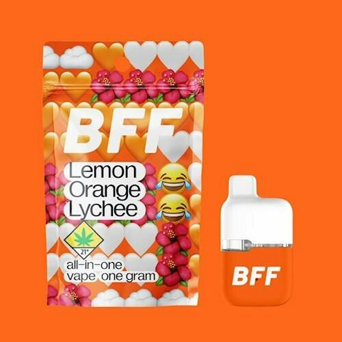 Lemon Orange Lychee BFF Disposable | 1g (DOH)