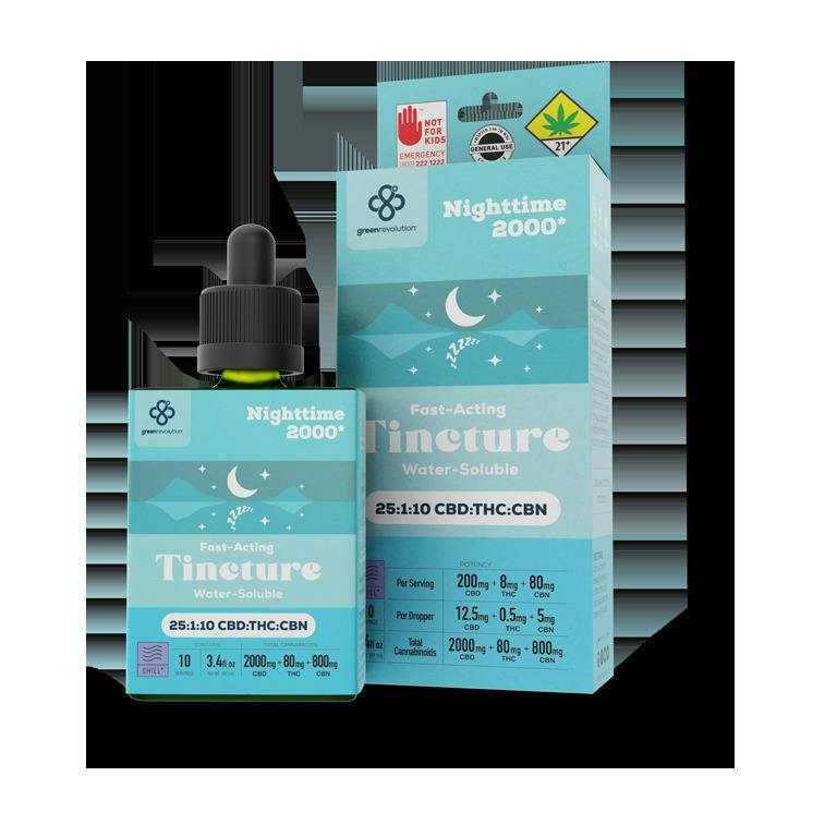 Nighttime 2000 CBD|CBN Tincture