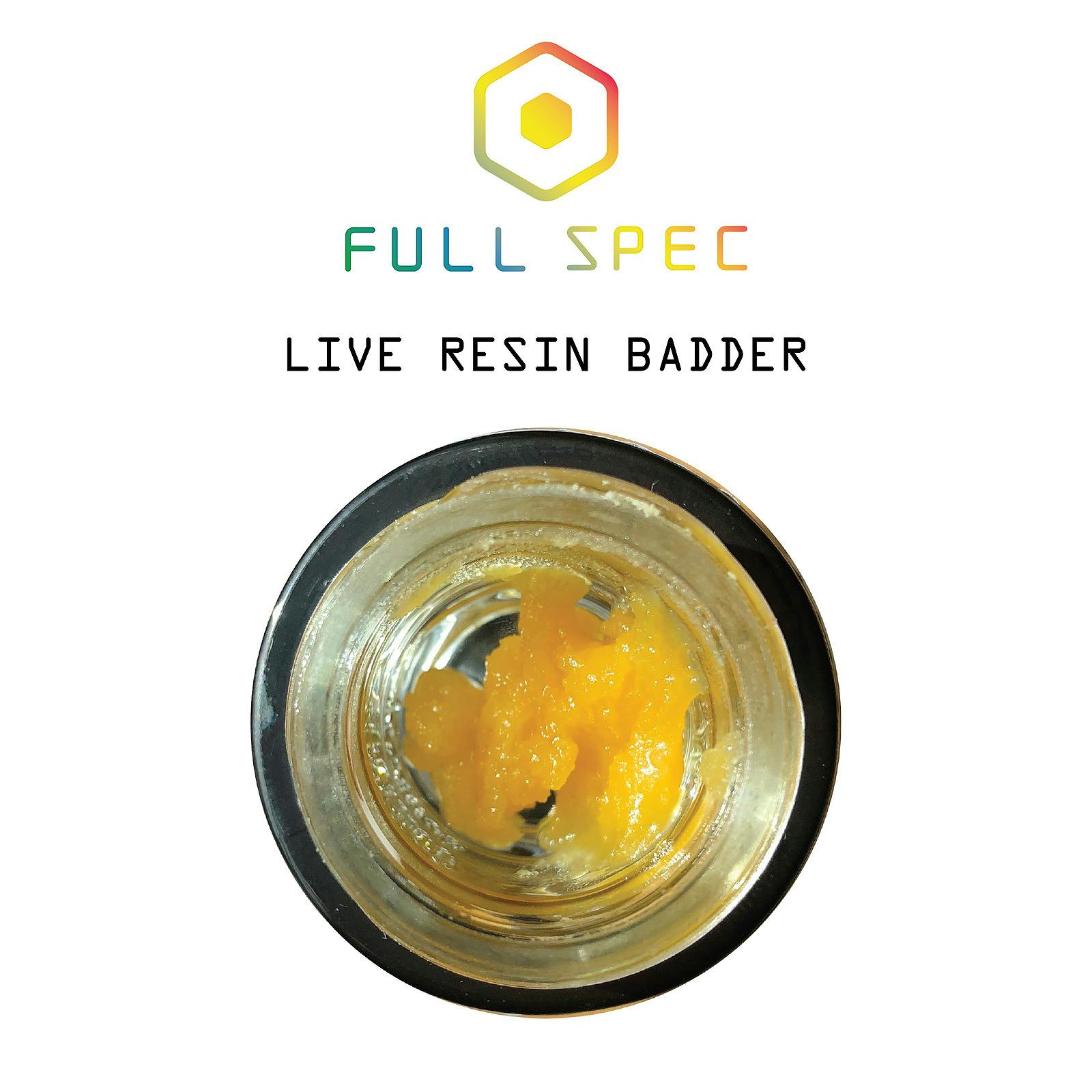 Mindsweeper - Live Resin Badder - Concentrate