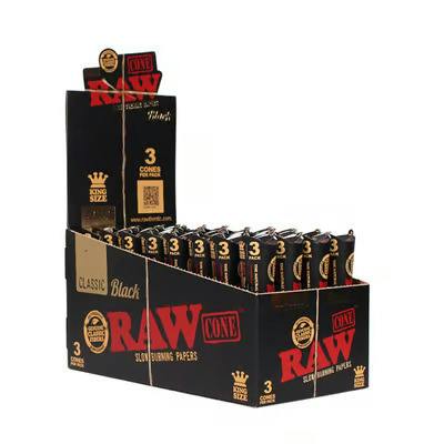 Black Kingsize Cones | 3-Pack