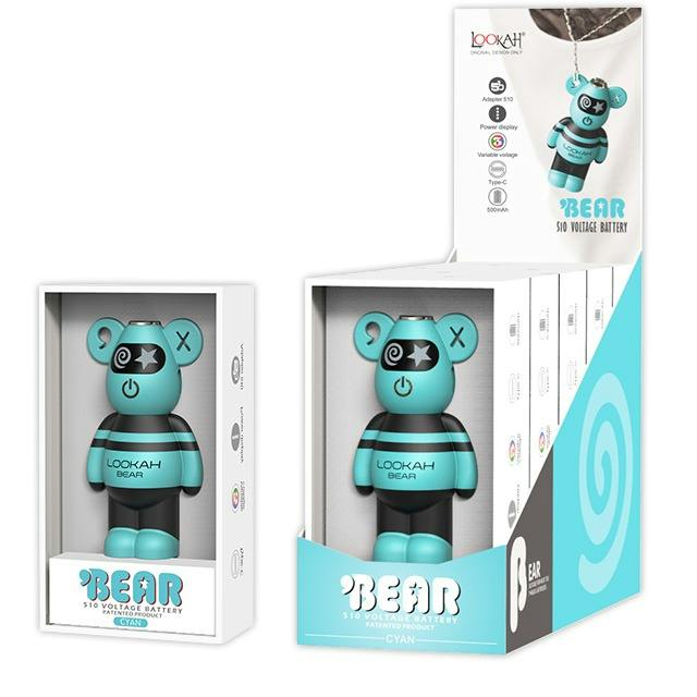 S&A Battery Lookah Bear 500mAh - Cyan
