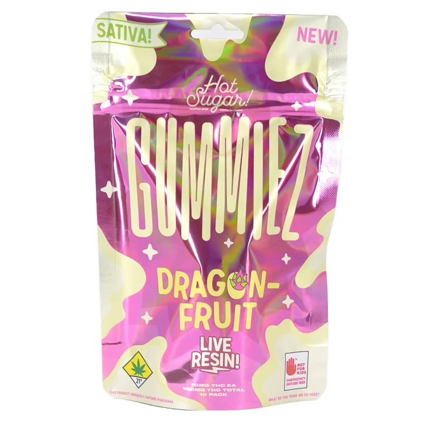 Gummiez | Dragon Fruit Gummies | 100mg | 10ct | 10mg/ea