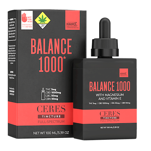 SAT Tincture Balance CBD+CBG+CBN