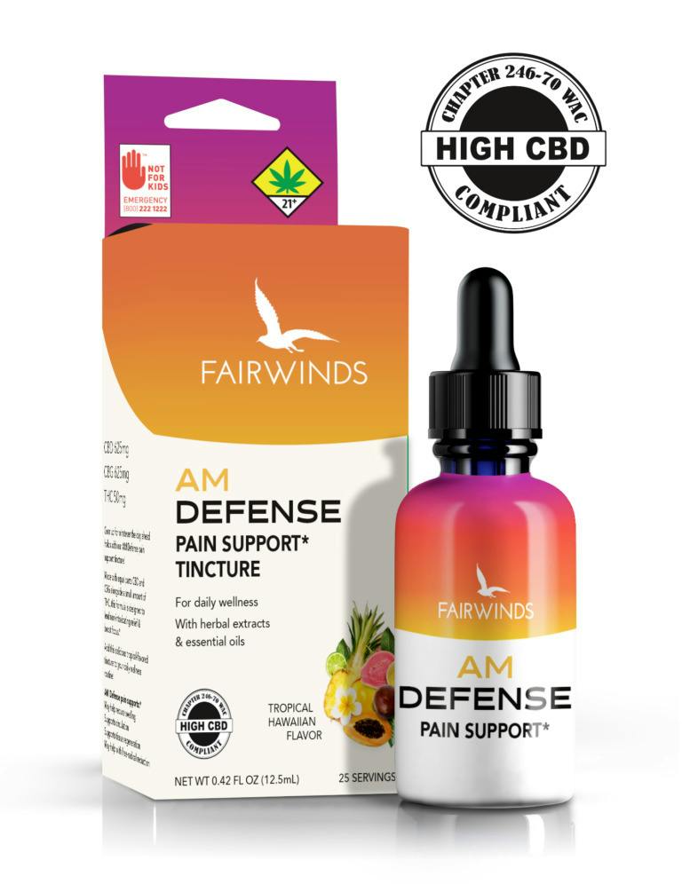 Defense AM 1:1 CBD|CBG Tincture