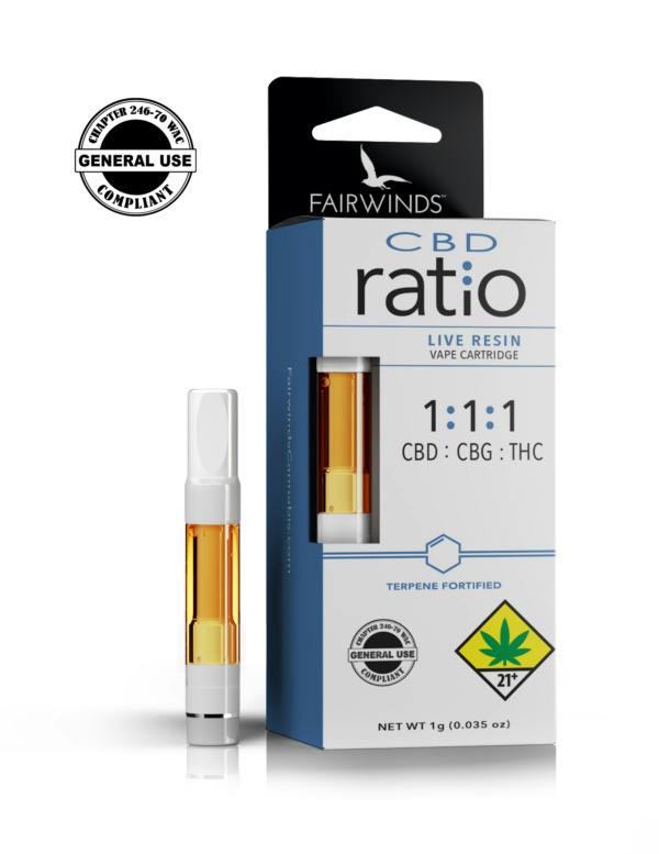 CBD Ratio 1:1:1 Cartridge (DOH)