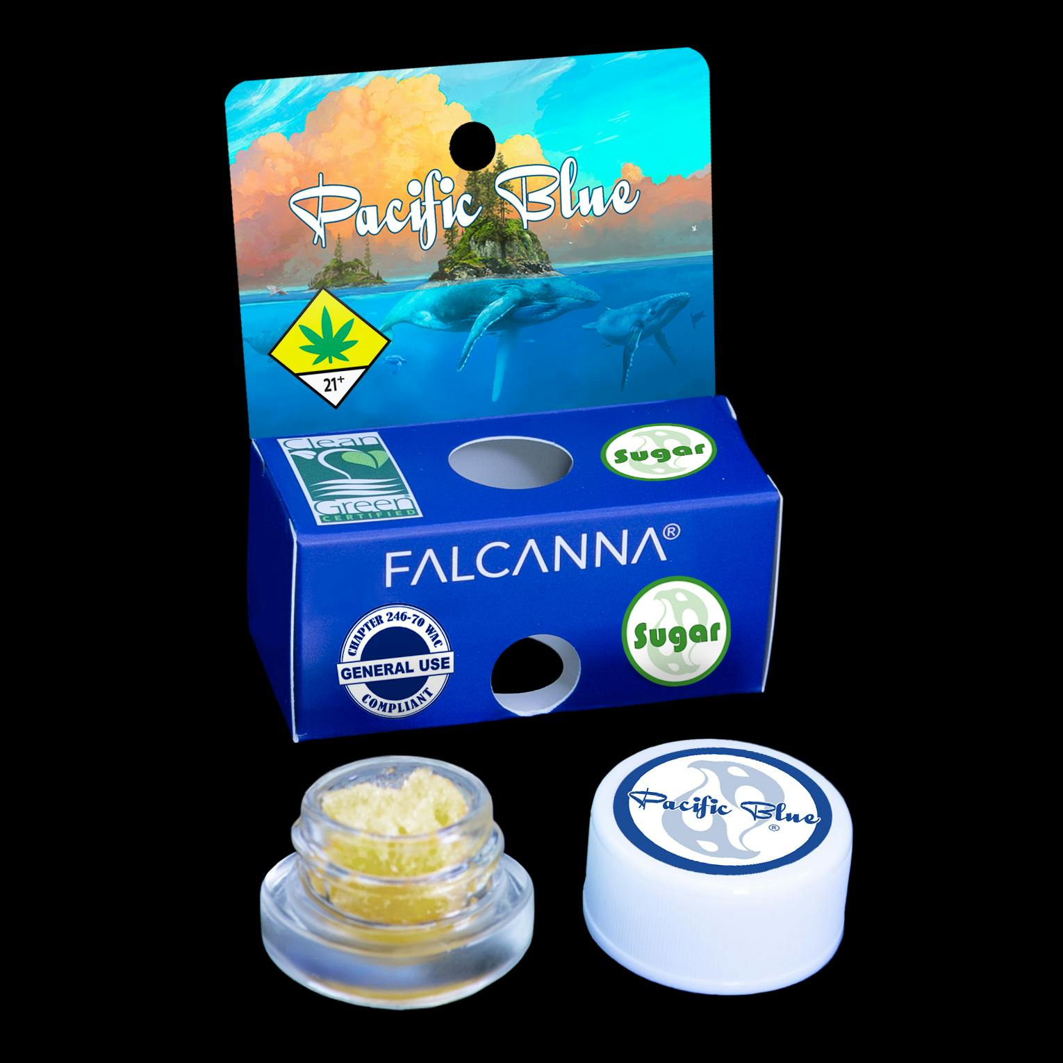 Pacific Blue Cold Cured Sugar | 1g (DOH)
