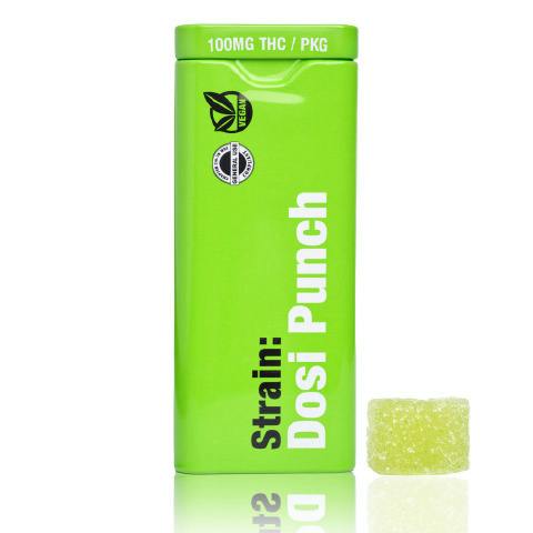 Lime / Dosi Punch - Drops - Rosin Gummies - 20 Pack - Edible - 100mg (DOH)
