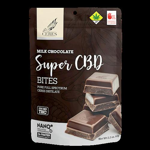 Super CBD Milk Chocolate Bites 10-Pack