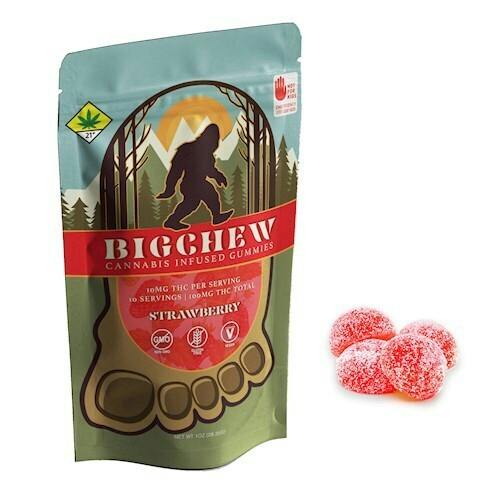 BigChew Rosin Strawberry Gummies