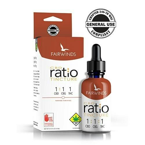 CBD Ratio 1:1:1 Tincture (DOH)