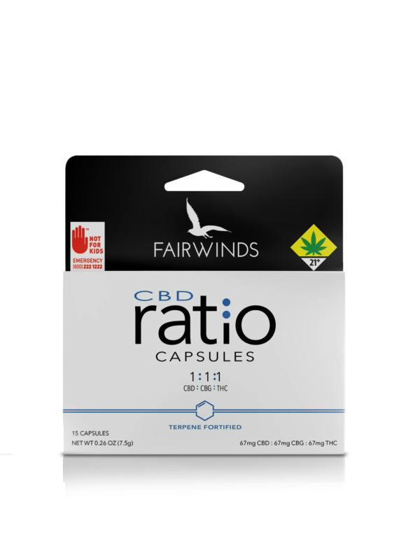 CBD Ratio 1:1:1 Capsules