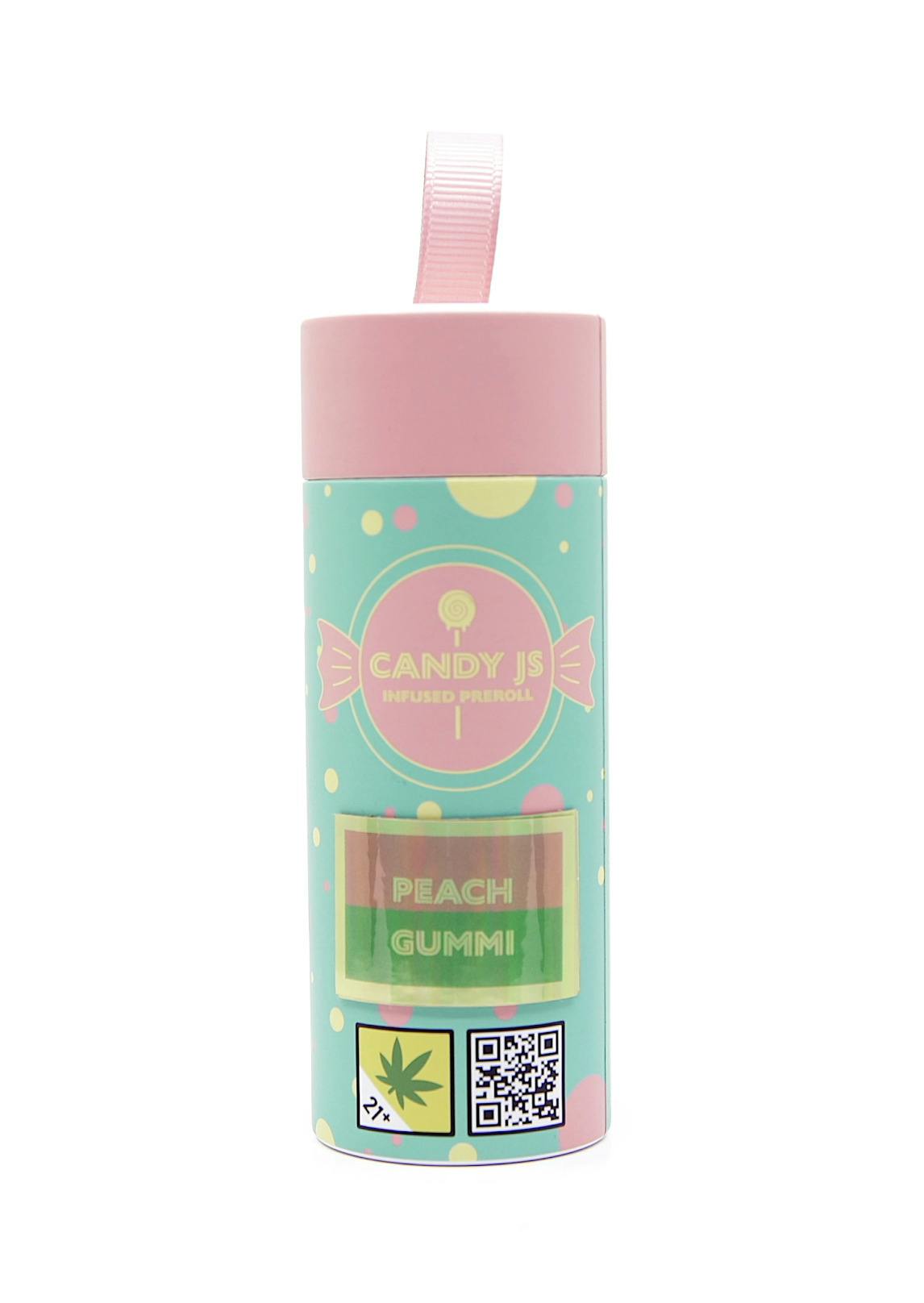 Peach Gummi Infused Pre-Roll 5-pack | 5g (DOH)