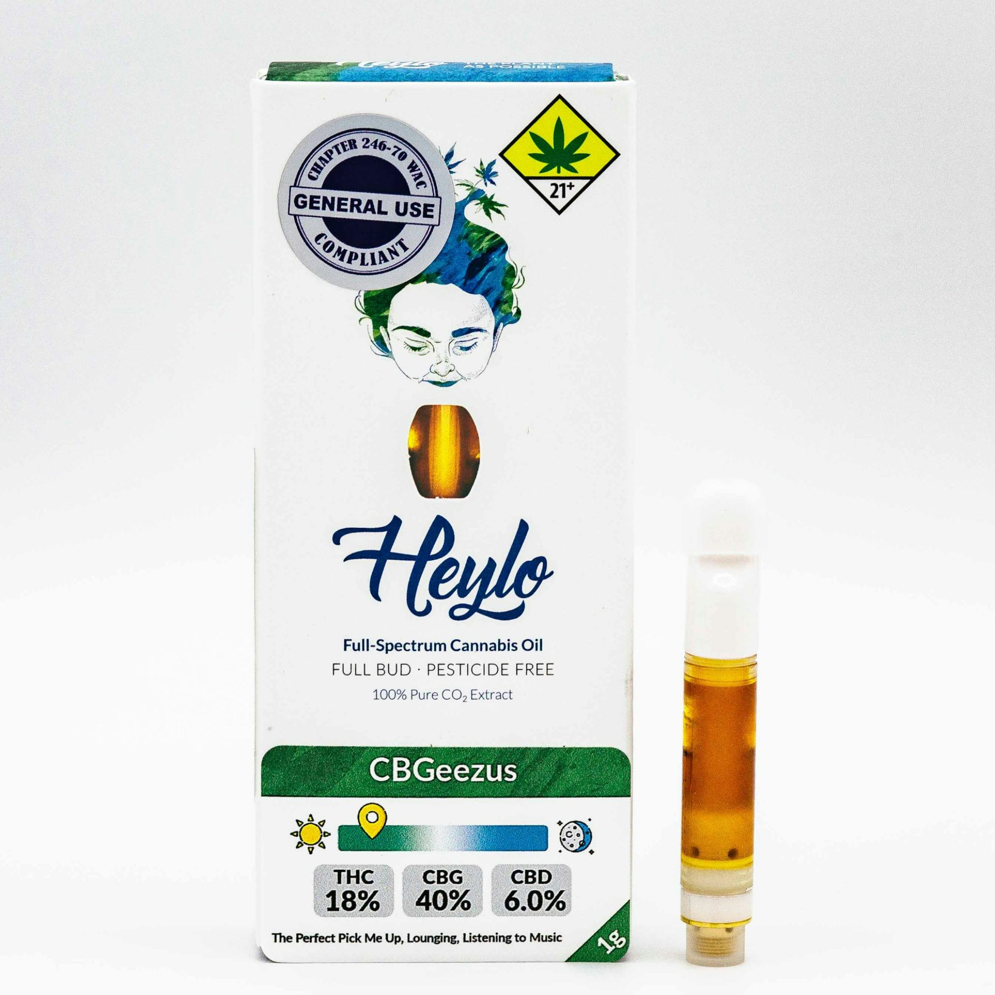CBGeezus Cartridge | 1g (DOH)