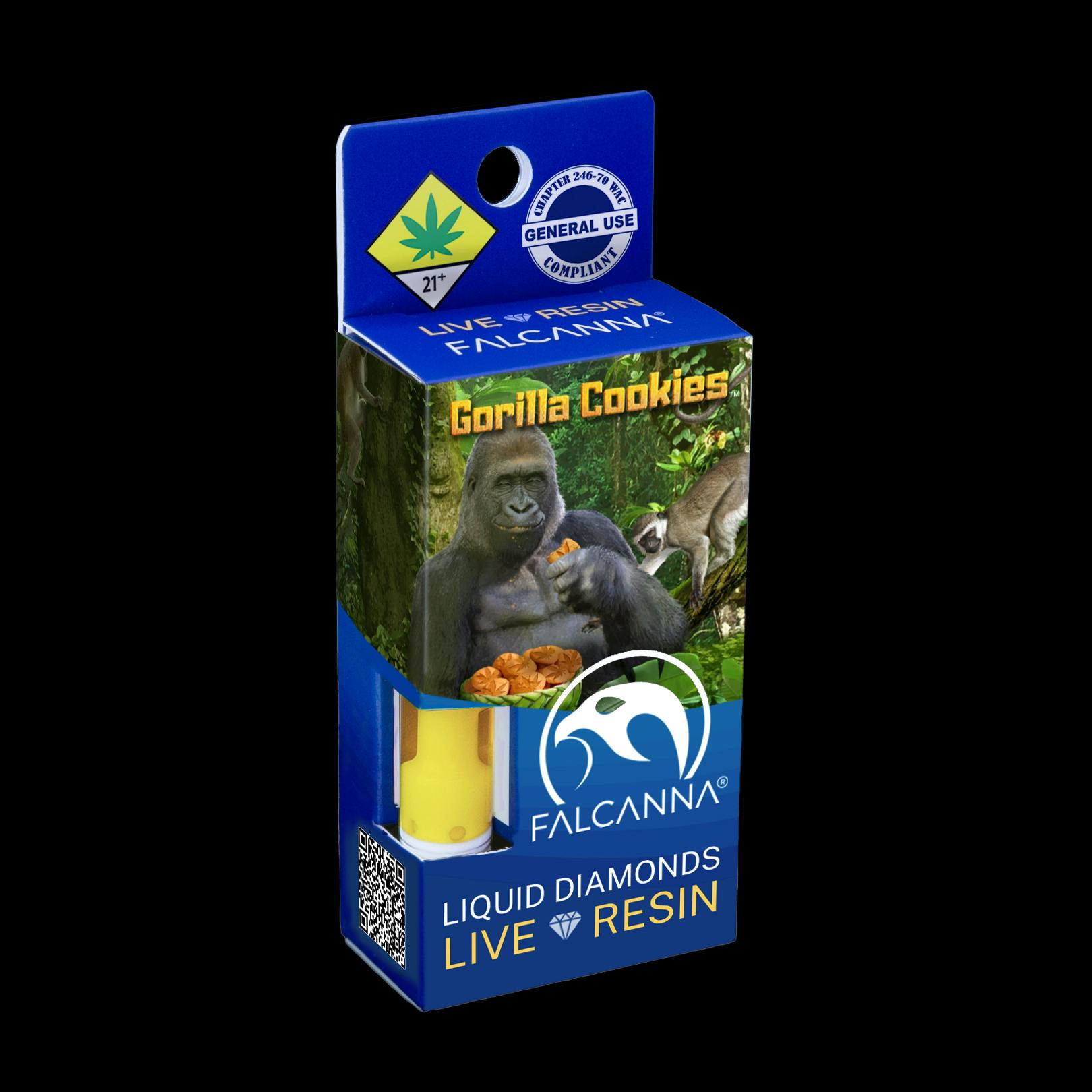 Gorilla Cookies Live Resin Cartridge | 1g (DOH)