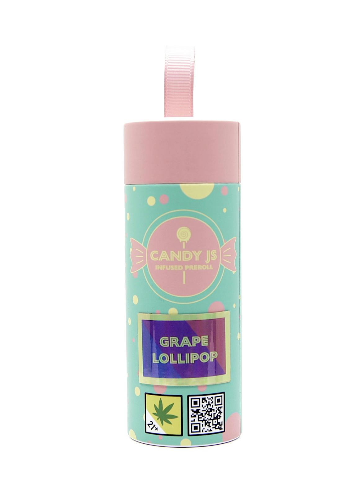 Grape Lollipop Flavored Infused Pre-Roll 5pk | 5g (DOH)