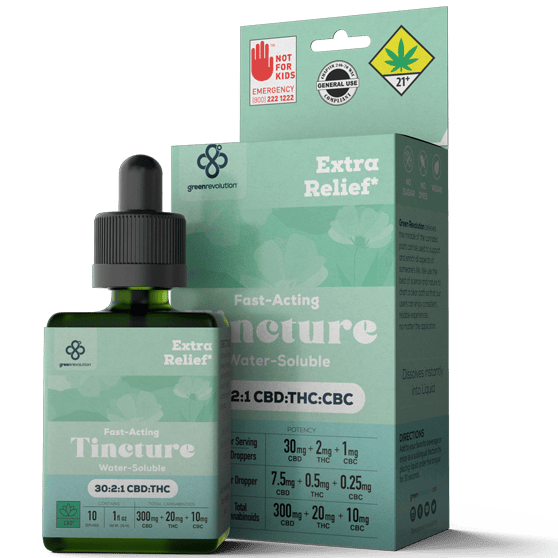 Extra Relief 30:2:1 CBD|CBC Tincture