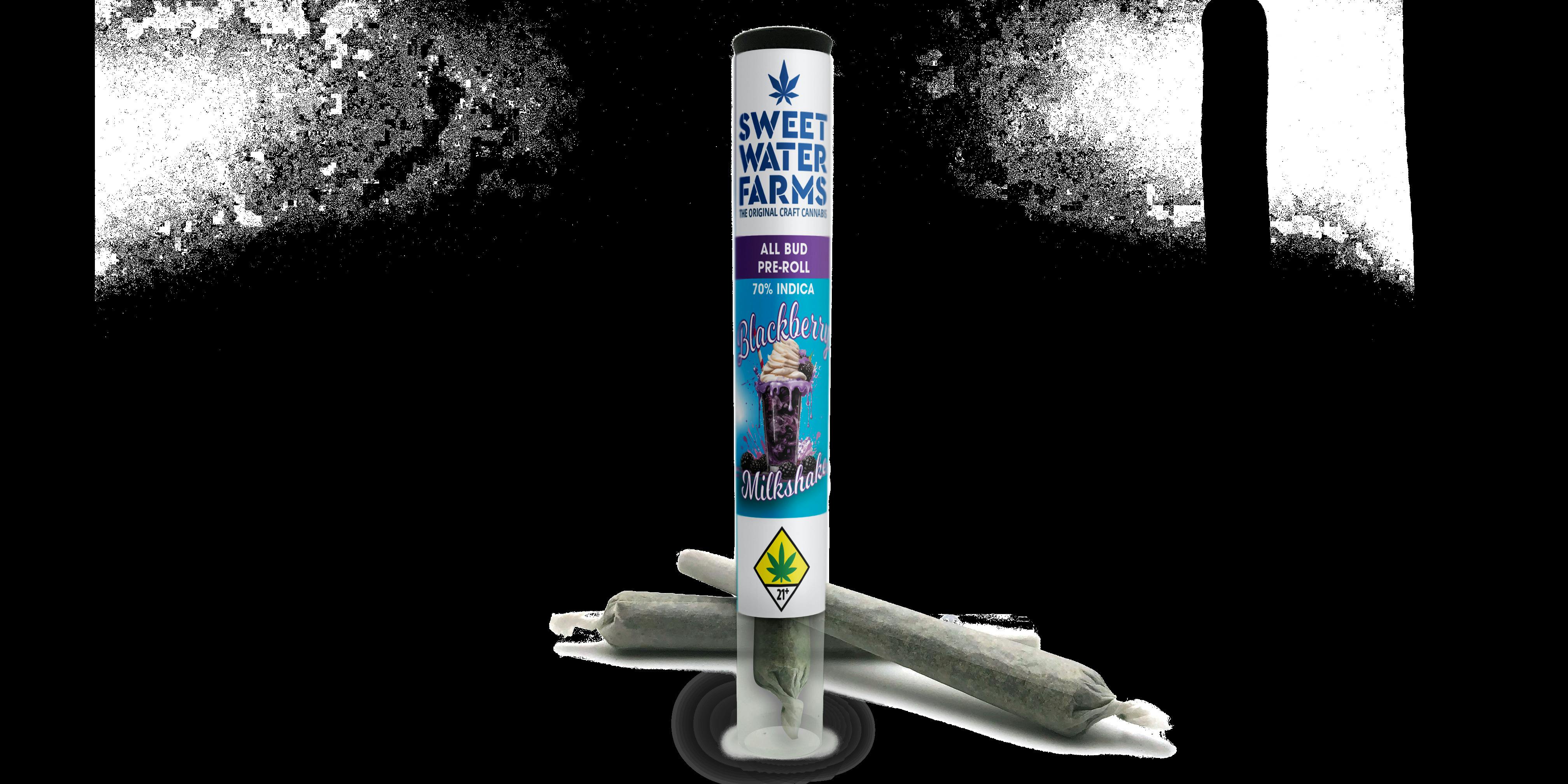 Blackberry Milkshake Pre-Roll Pack 5pk | 2.5g (DOH)