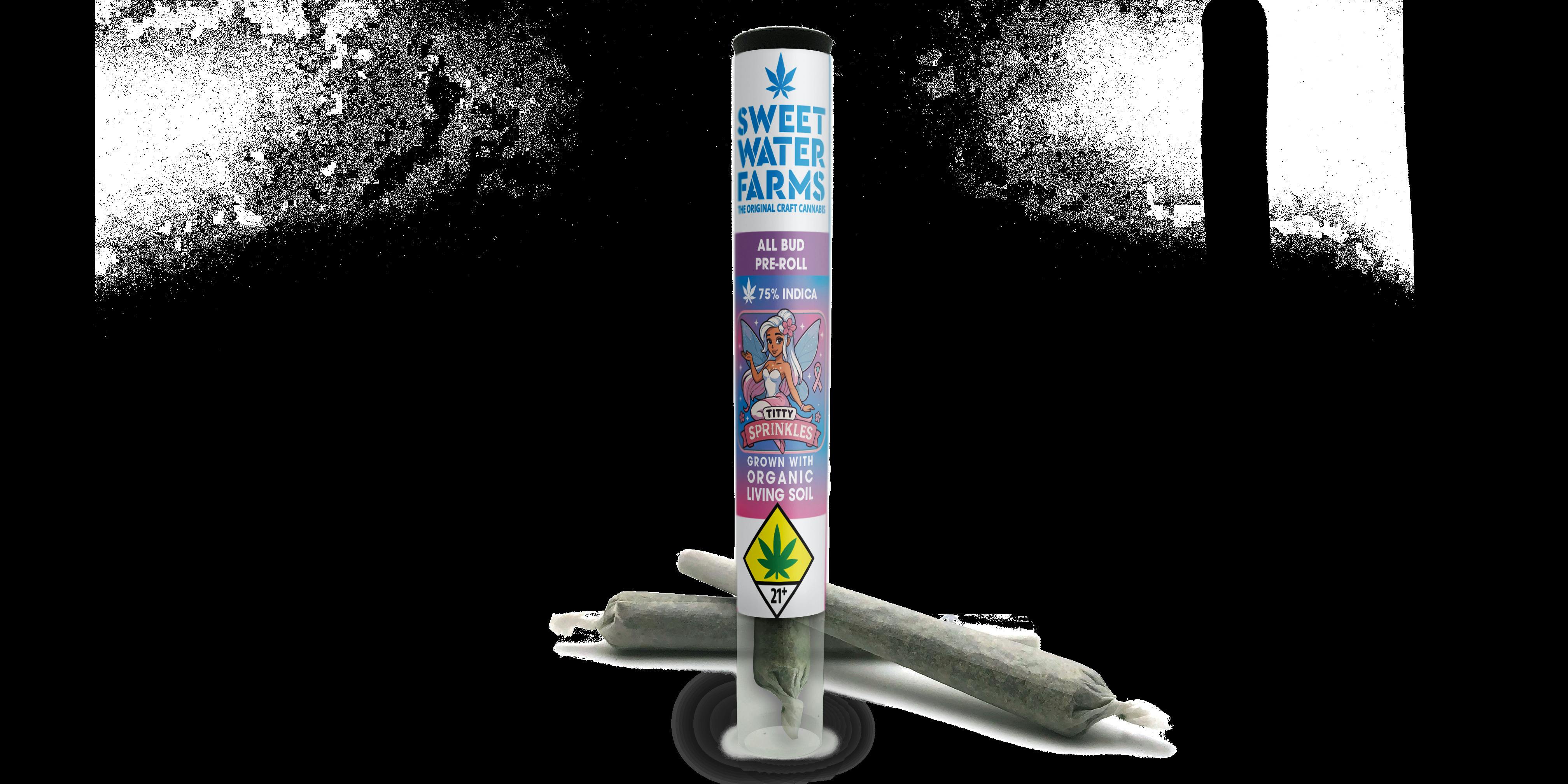 Titty Sprinkles Pre-Roll 2pk | 1g (DOH)