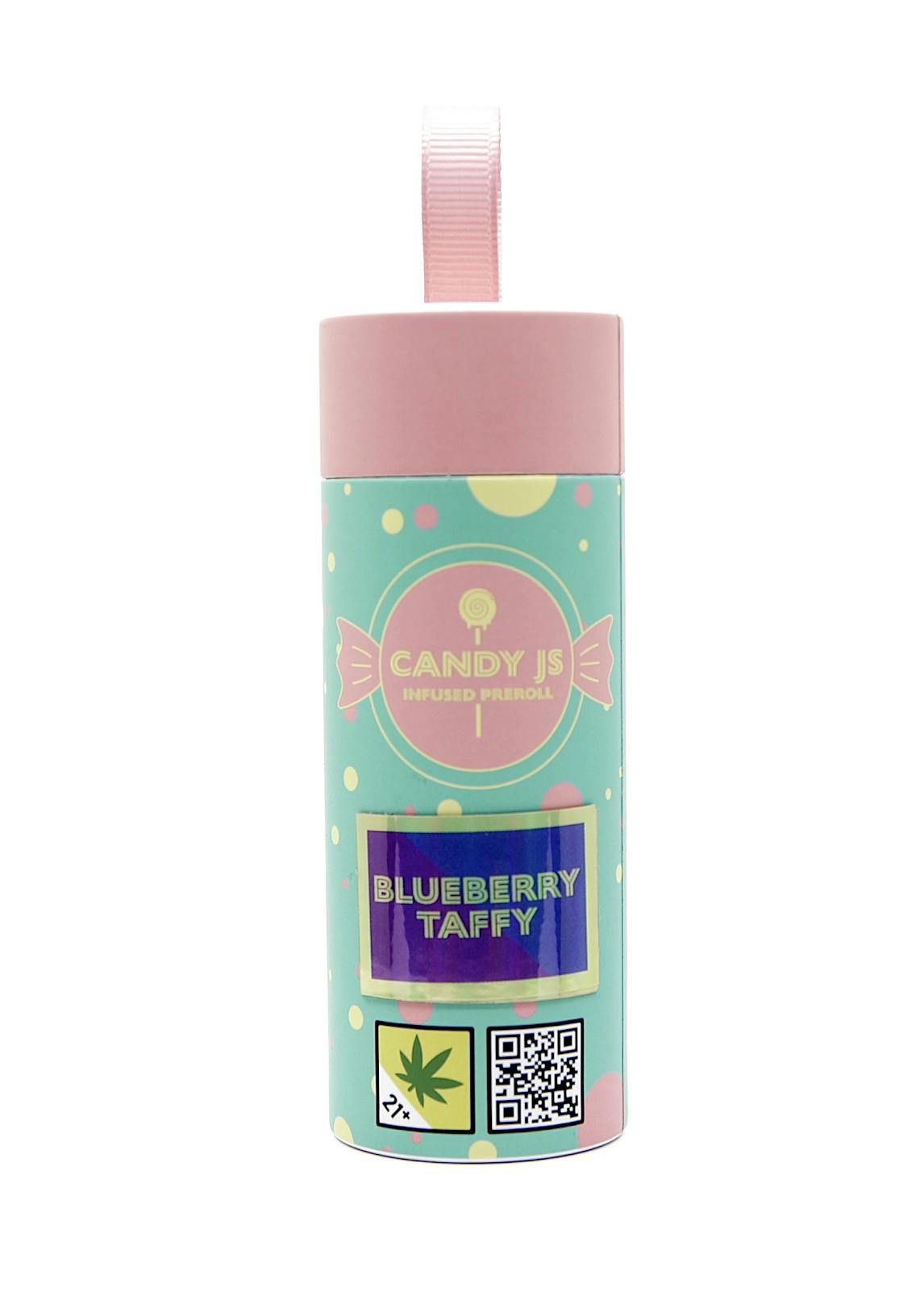 Blueberry Taffy Flavored Infused Pre-Roll Pack 5pk | 5g (DOH)