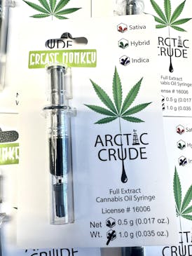 1g Arctic Crude Oil Syringe (I)