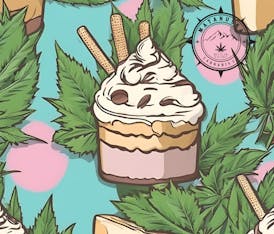 Ice Cream Cake (I) Flower